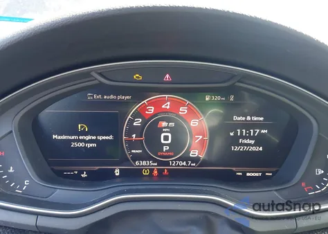 2019 Audi S5 Premium Plus из США, поврежденный, VIN WAUB4CF50KA079634